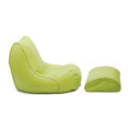 Chaise en sac en soie extérieure recouverte de PVC